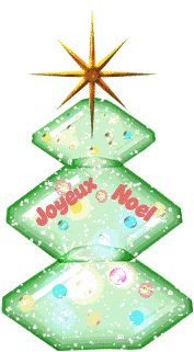 Gif joyeux Noël bonhomme de neige